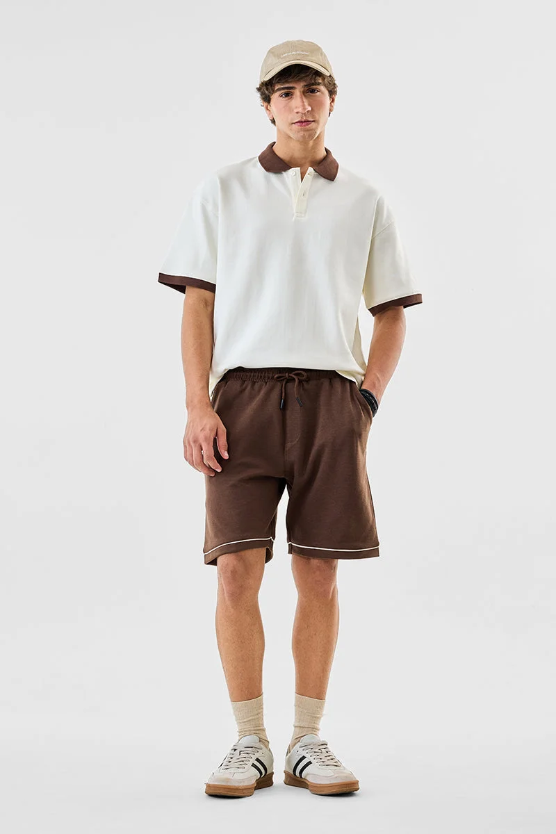 سنيتش 100% Cotton Regular Fit Shorts
